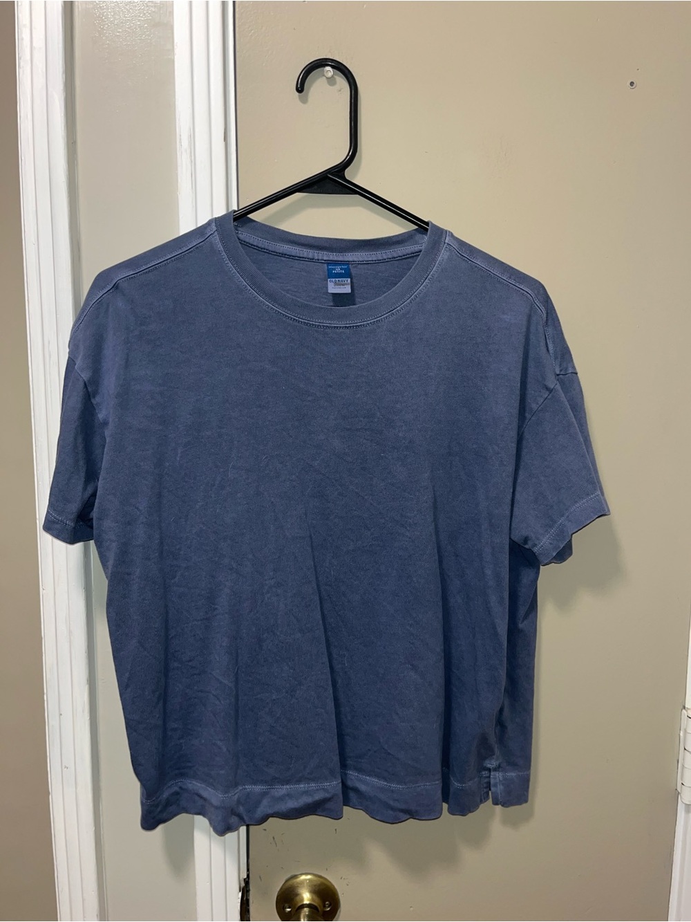 Women's Washed Navy Vintage Tee